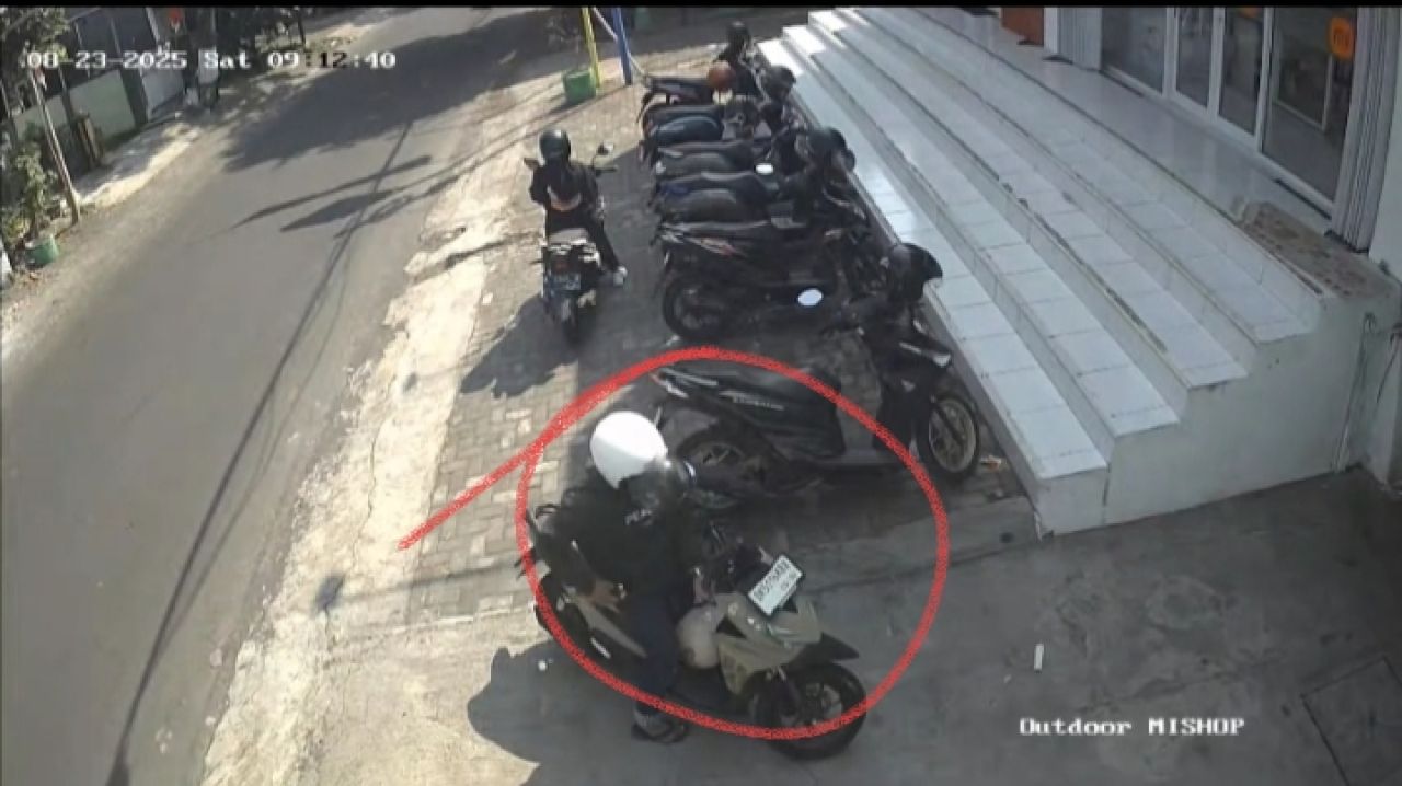 Motor Karyawan Lab Persada di Lumajang Raib Digondol Maling