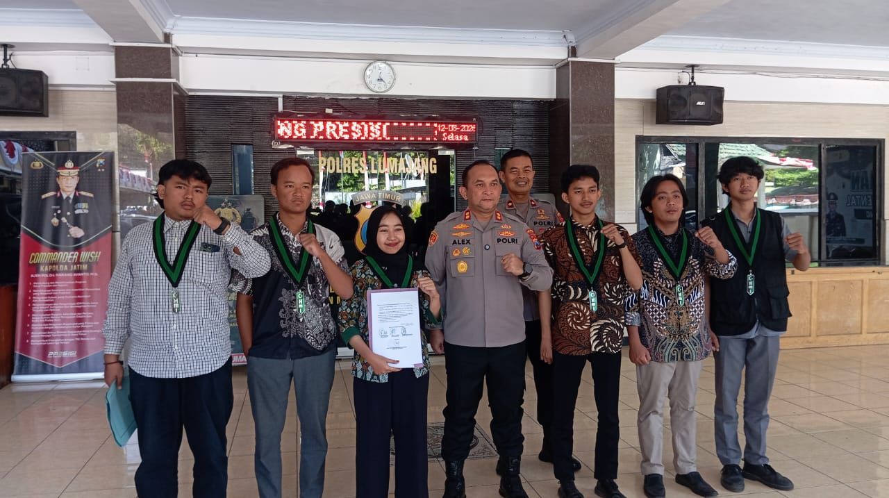 Usai Desak Kapolres Mundur, HMI Lumajang Nyatakan Dukung Pengungkapan Kasus Curanmor