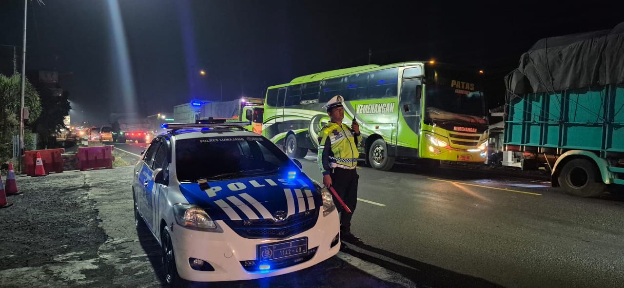 Polisi Sapu Jalan Klakah, Balap Liar dan Knalpot Brong Tak Diberi Ruang
