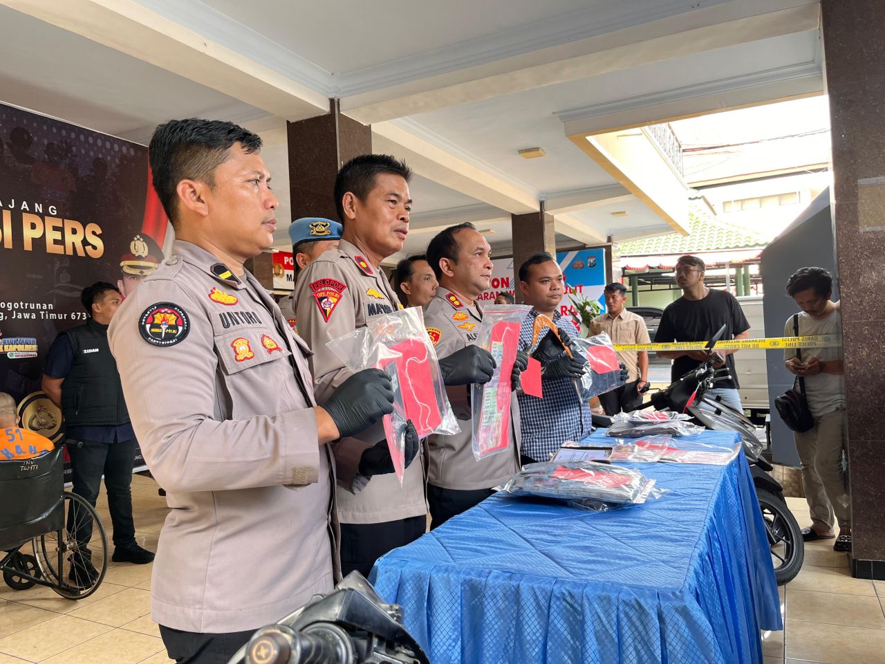 Polisi Lumajang Tangkap Komplotan Spesialis Curanmor dan Pick Up