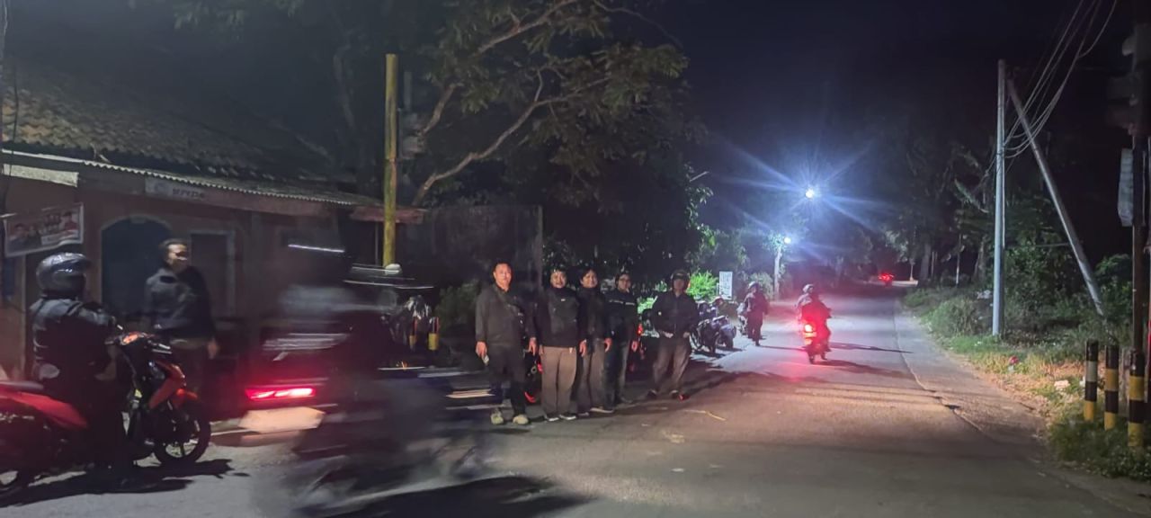 Tim Pemburu Kejahatan Polres Lumajang Gelar Patroli Malam di Jalan Lintas Timur