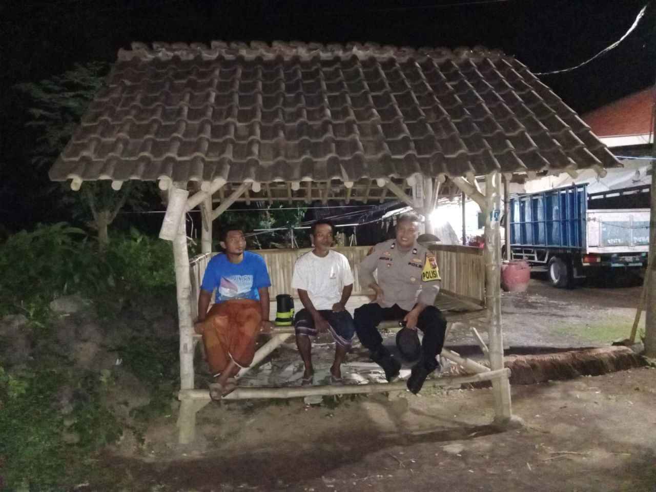 Polsek Tempeh Gandeng Tokoh Masyarakat Jaga Kondusivitas Desa Sumberjati