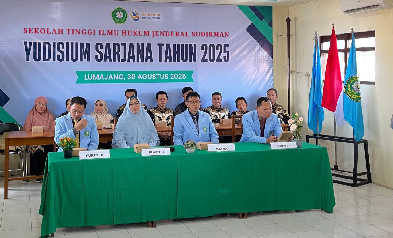 Dr. Jati Nugroho: Lulusan STIH Harus Jadi Cahaya Bagi Masyarakat