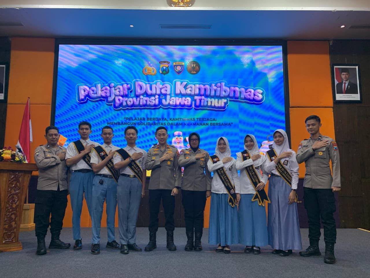Generasi Muda Lumajang Siap Jadi Agen Perubahan Lewat Duta Kamtibmas