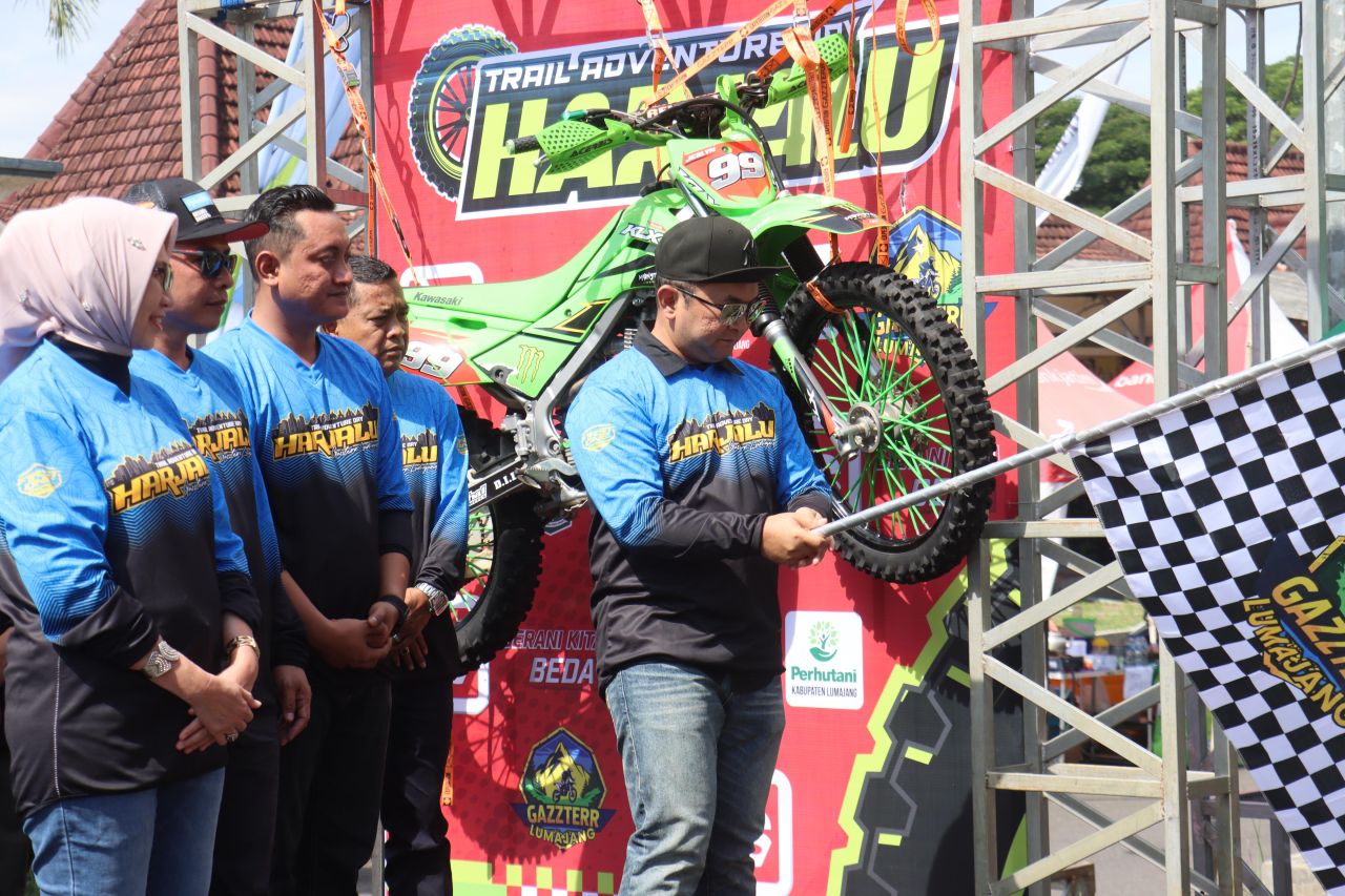 Sinergi Polres dan Pemkab Lumajang Meriahkan Harjalu ke-780 Lewat Trail Adventure Day