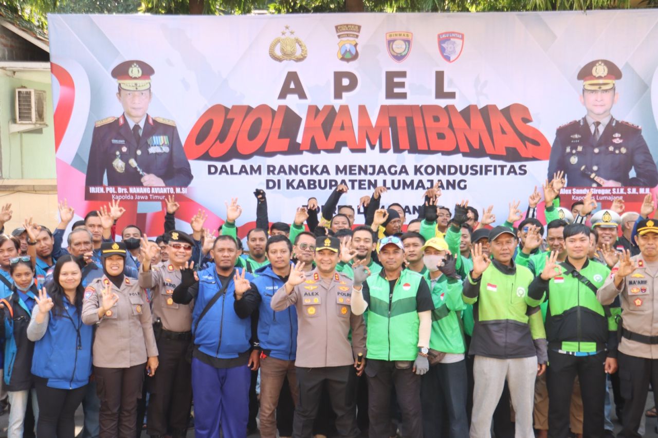Kapolres Lumajang: Ojol Adalah Mitra Strategis Polri Jaga Keamanan dan Ketertiban