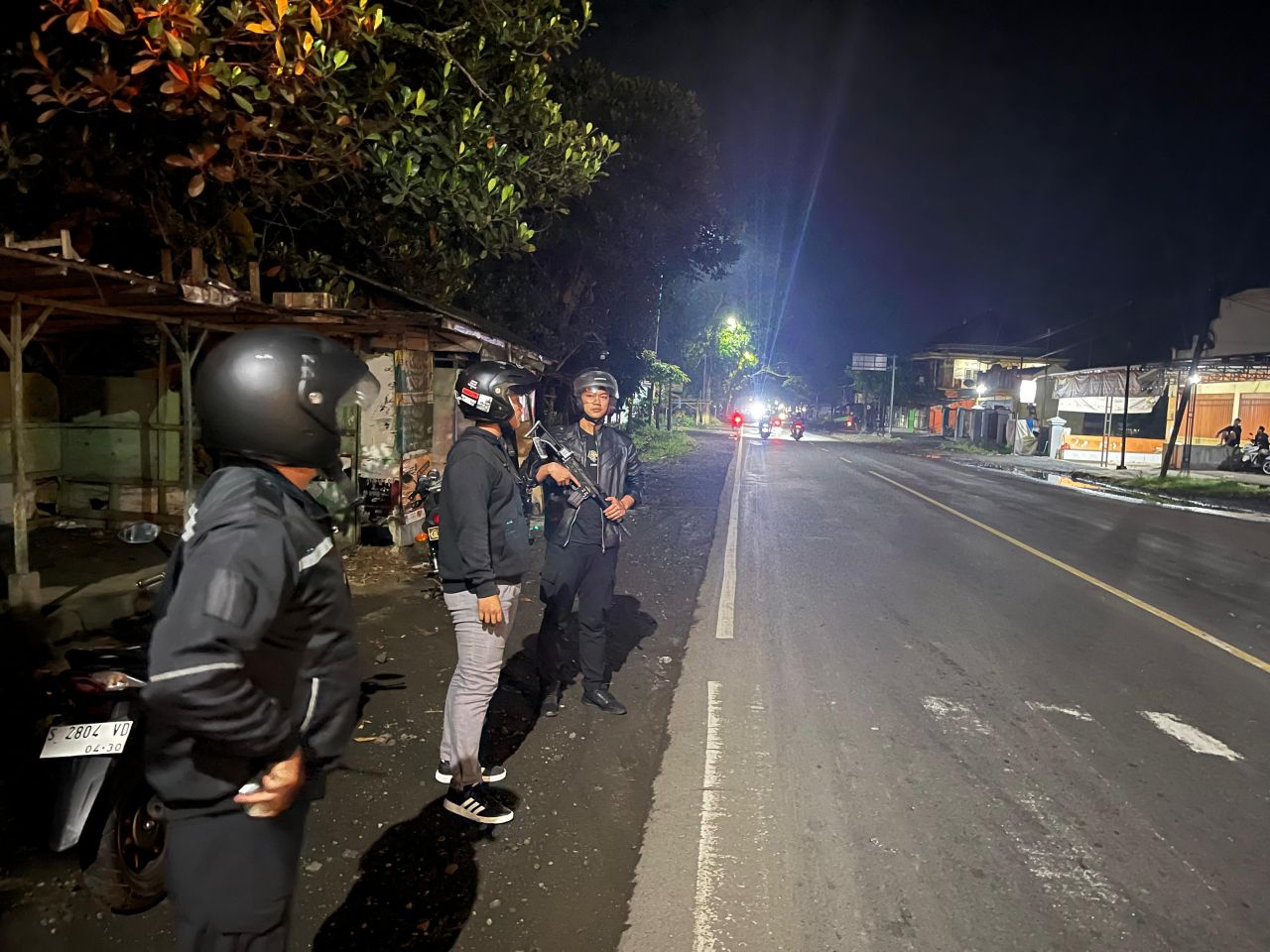 Polisi Gencar Patroli Malam untuk Antisipasi Kejahatan dan Balap Liar di Lumajang