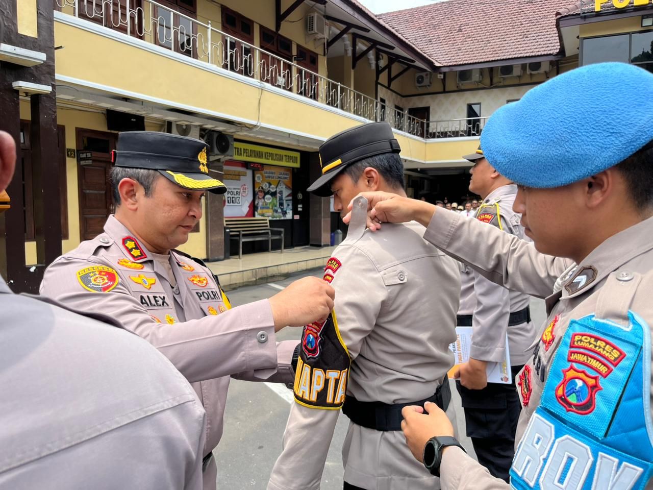 Kapolres Lumajang Kukuhkan Jabatan Pamapta: “Polisi Harus Hadir dengan Makna, Cepat dan Terpercaya!