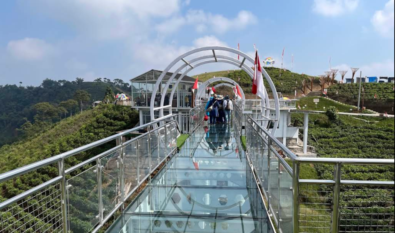 Kemuning Sky Hills, Surga Panorama Teh dari Atas Awan di Karanganyar