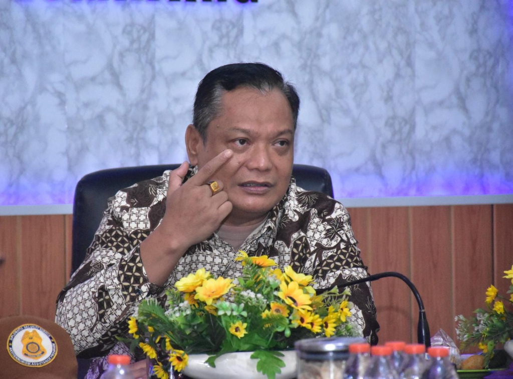 AKBP Indra Brahmana saat konferensi pers