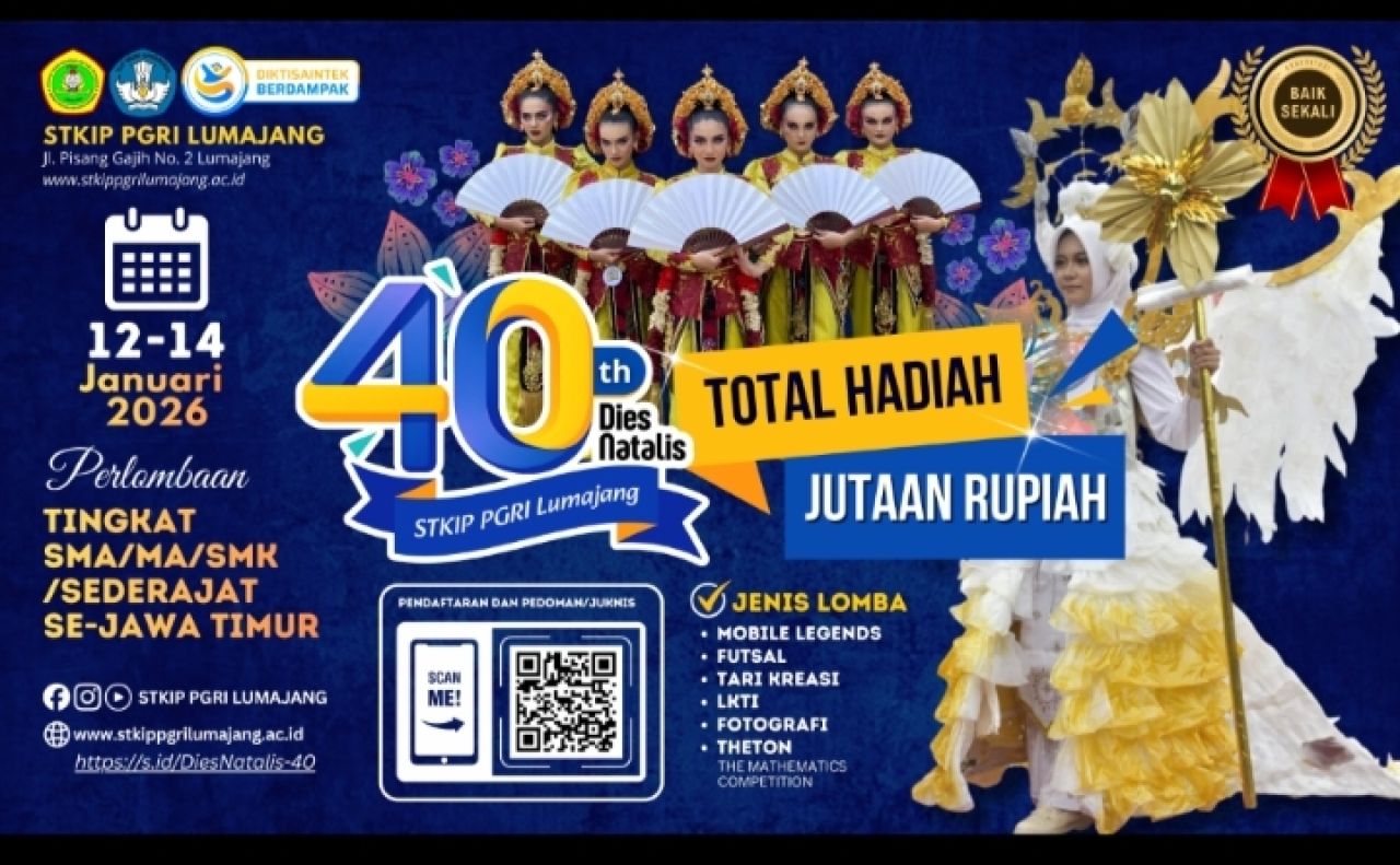 STKIP PGRI Lumajang Gelar Rangkaian Lomba dan Pameran Karya Mahasiswa dalam Dies Natalis ke-40