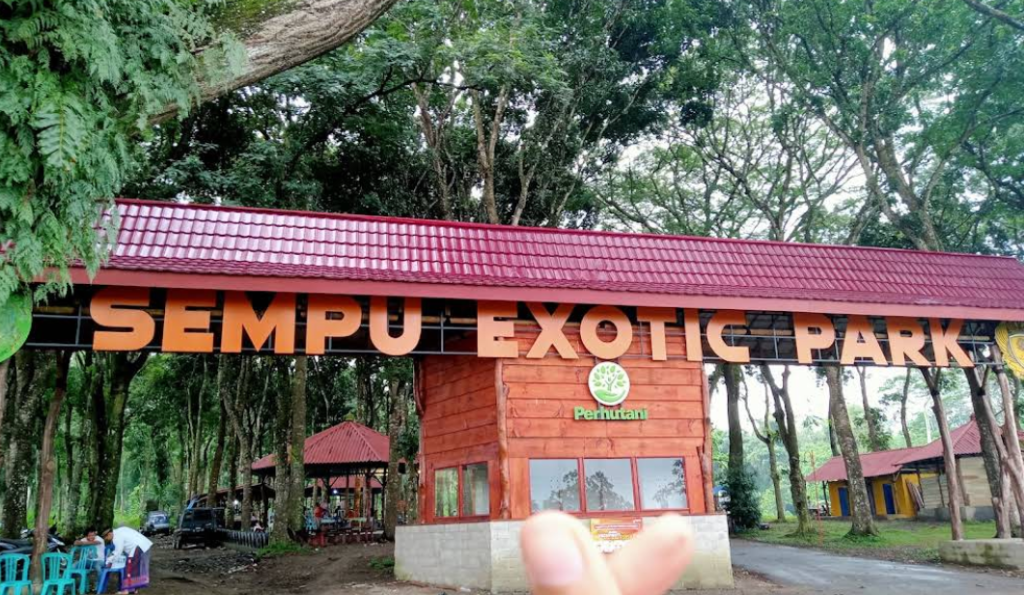 Wisata Sempu Exotic Park yang sering dikunjungi banyak wisatawan untuk menikmati wisata alam, berburu foto estetik, melepas penat dari rutinitas, serta menghabiskan waktu libur (Gmap/indah rita)