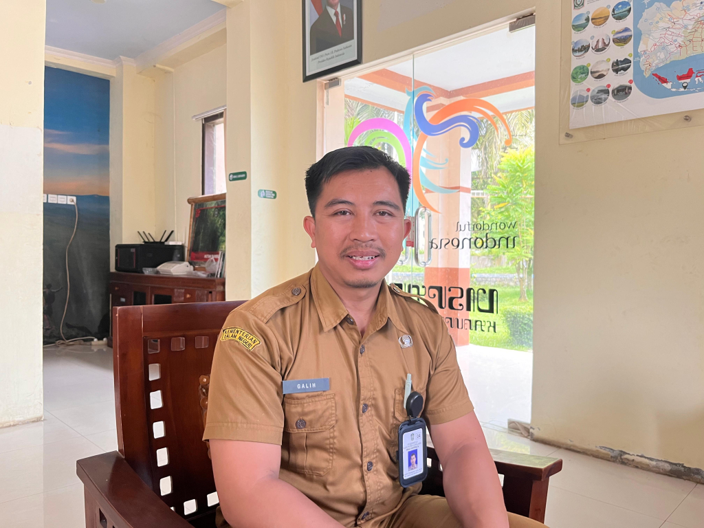 Kabid Destinasi Dinas Pariwisata Lumajang Galih