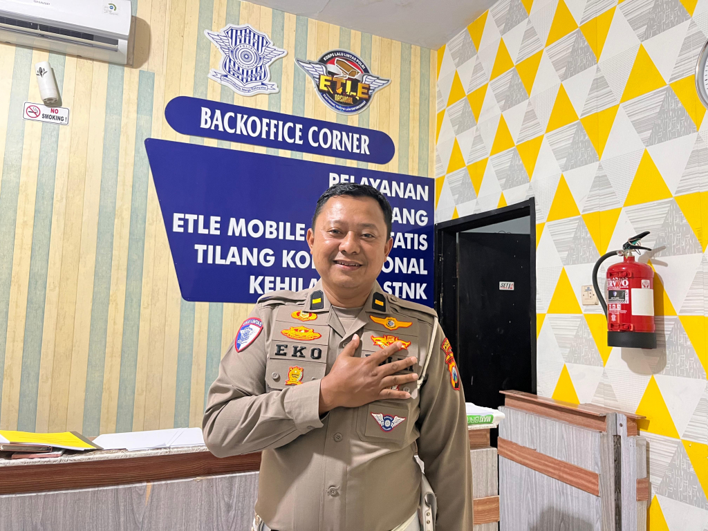 KBO Satlantas Polres Lumajang Ipda Eko Laksono