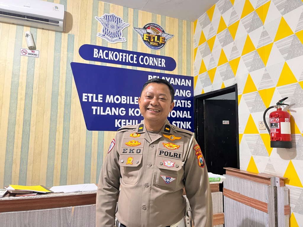 KBO Satlantas Polres Lumajang Ipda Eko Laksono