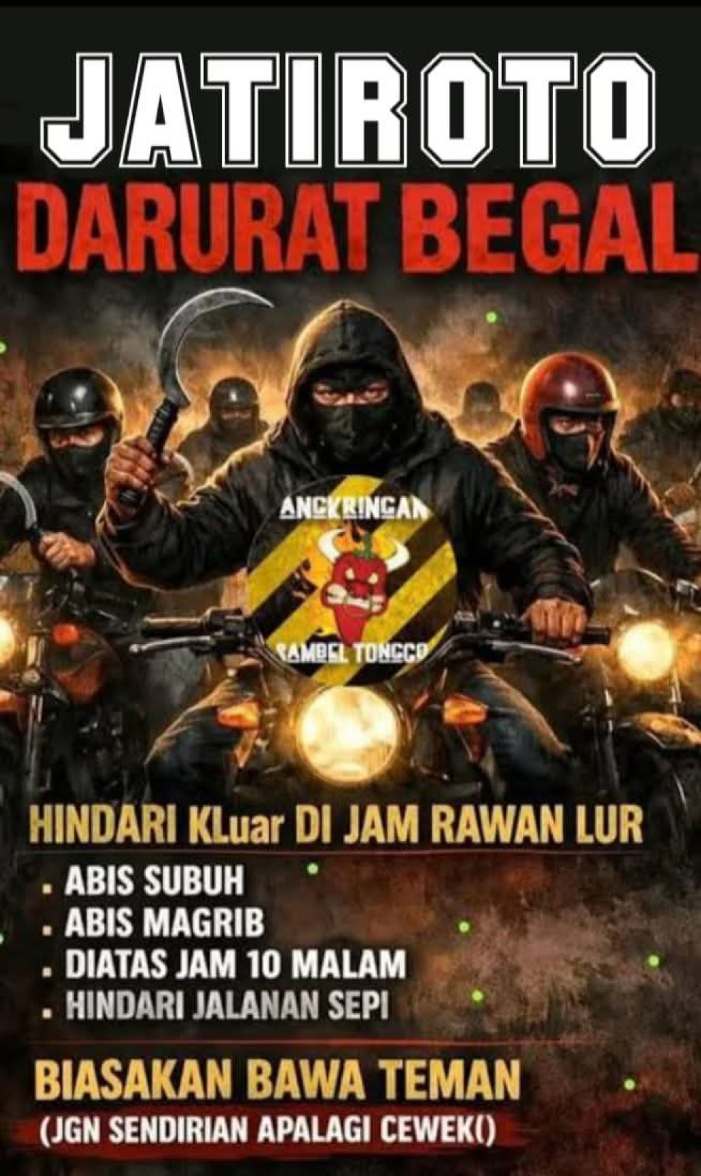 Lumajang Darurat Begal