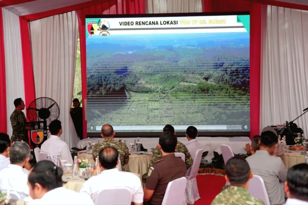 Gambar Rencana Pembangunan Yonif Teretorial Pembangunan dj Senduro Lumajang
