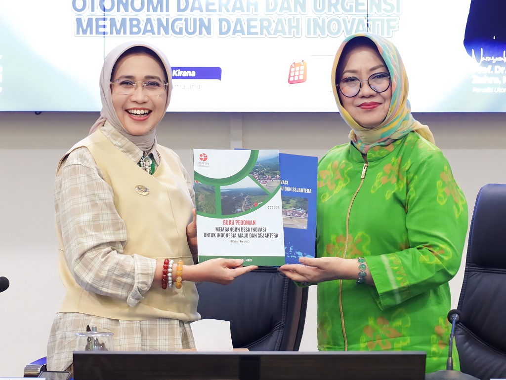 Kegiatan tersebut membahas pentingnya inovasi sebagai fondasi pembangunan daerah yang berdaya saing