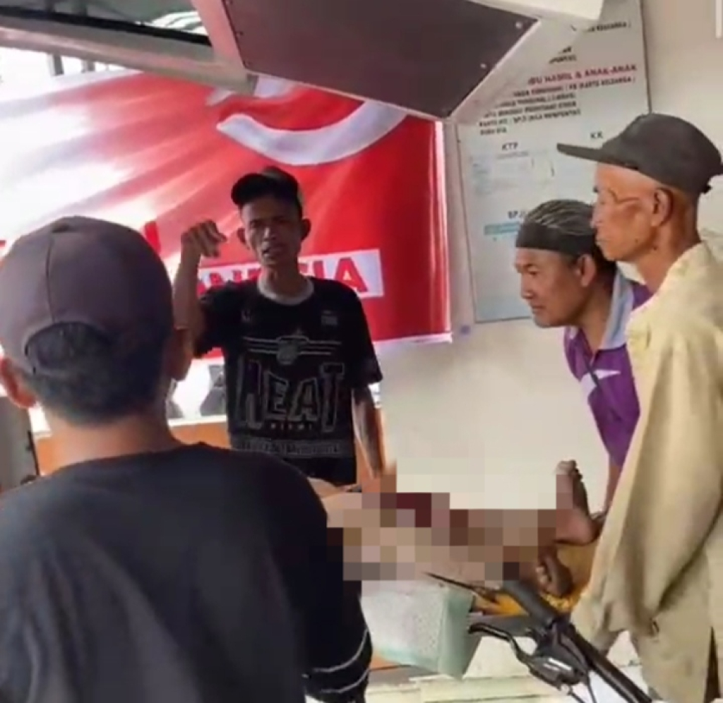 Hasil tangkapan video viral