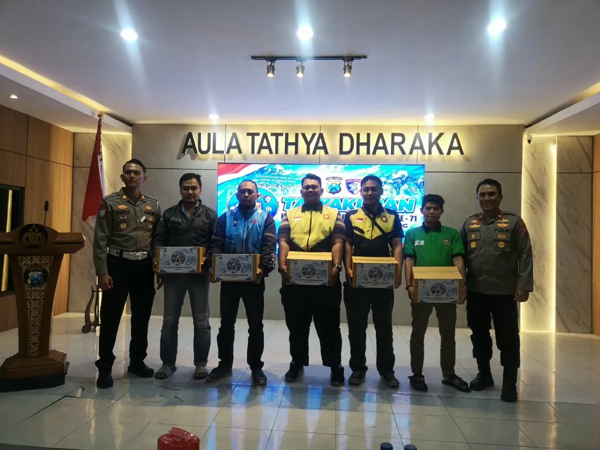 Hari Lalu Lintas Bhayangkara ke-71, Polantas Lumajang Tekankan Pelayanan Humanis