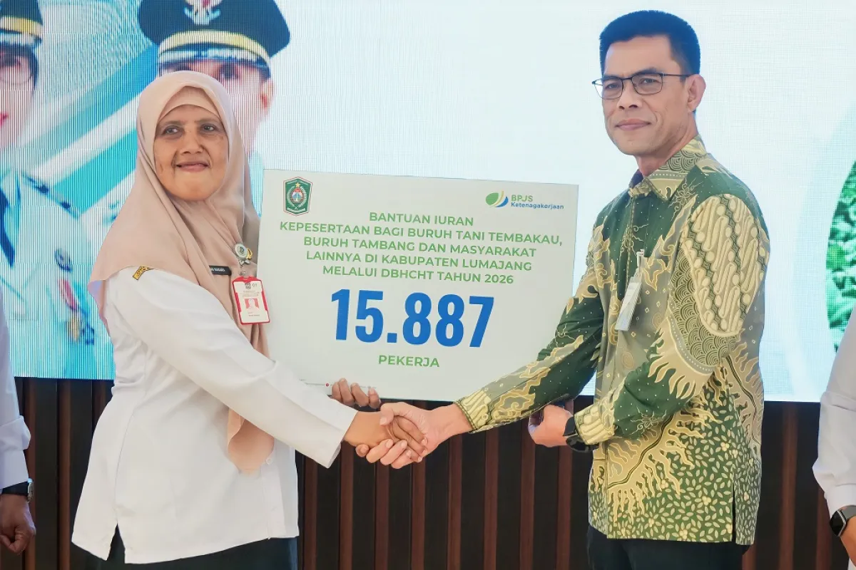 15.887 Pekerja di Lumajang Dapat Perlindungan Jaminan Sosial, Tak Hanya Pekerja Formal
