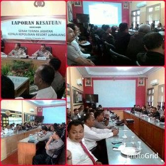 Laporan Kesatuan, AKBP Aries Syahbudin Ucapkan Banyak Terima Kasih Atas Kinerja Anggotanya