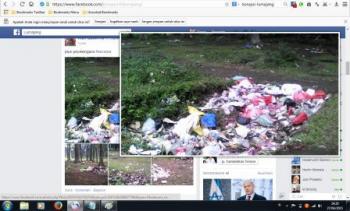 Memalukan..!! Tumpukan Sampah Jambore Pramuka di Lapangan Penanggal Hebohkan Facebooker