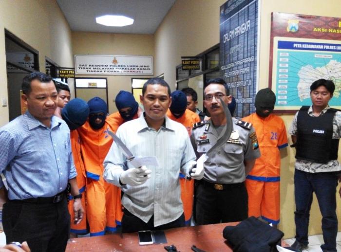 Inilah Kronologis Penangkapan 6 Begal Sadis Yang Tebas Leher Korban Hingga Tewas