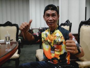 Ikut Sepeda Malam The Colour Bike, Komisi B DPRD Kaget Banyak Jalan Berlubang