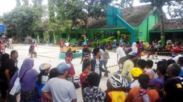 Kejuaraan Sepatu Roda Antar Pelajar SD/MI di SMPN 3 Meriah