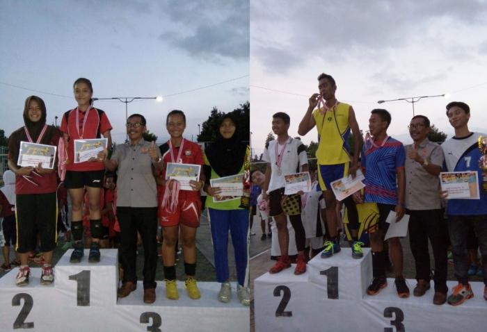 MAN Lumajang dan Putri Rowokangkung Jawara Voli Piala KONI