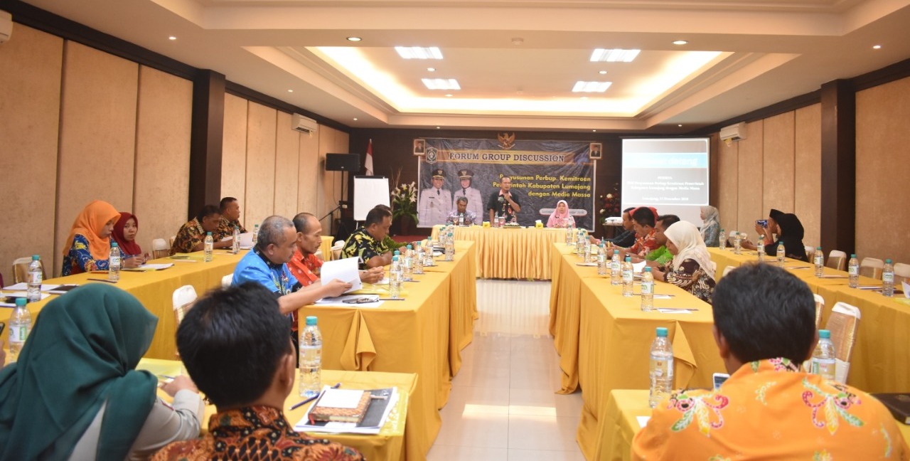 Draf Perbup Kerjasama Media Massa  Digodok OPD Pemkab Lumajang