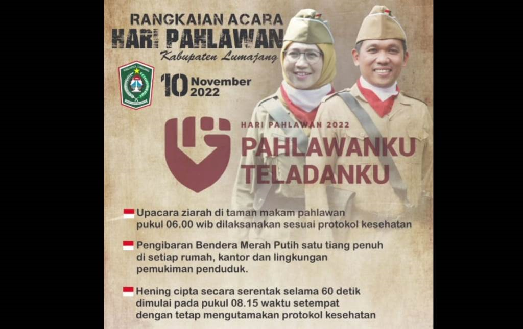 Yuk..! Kita Heningkan Cipta 60 Detik di Hari Pahlawan