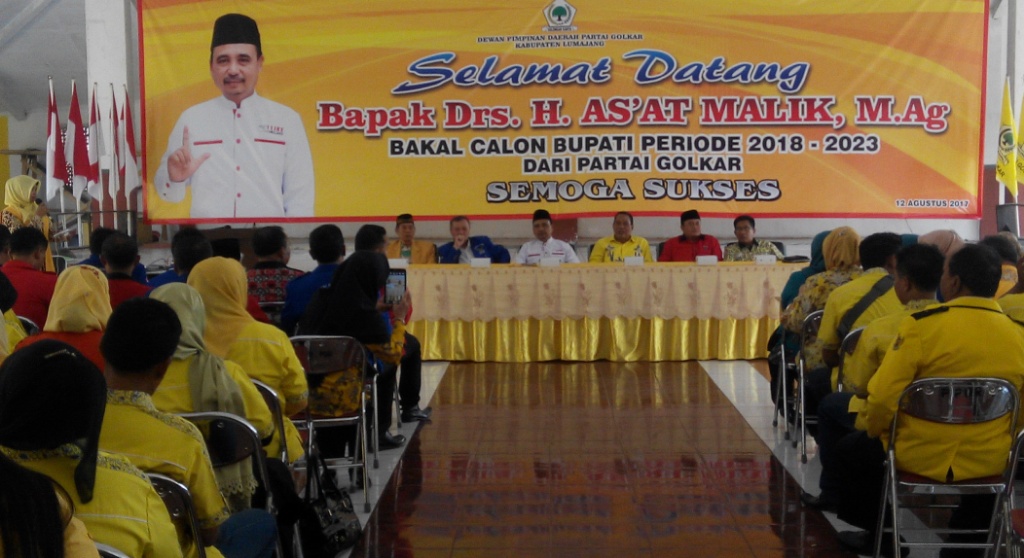 As'at Malik meminang Golkar gabung dalam koliasi di Pilkada 2018