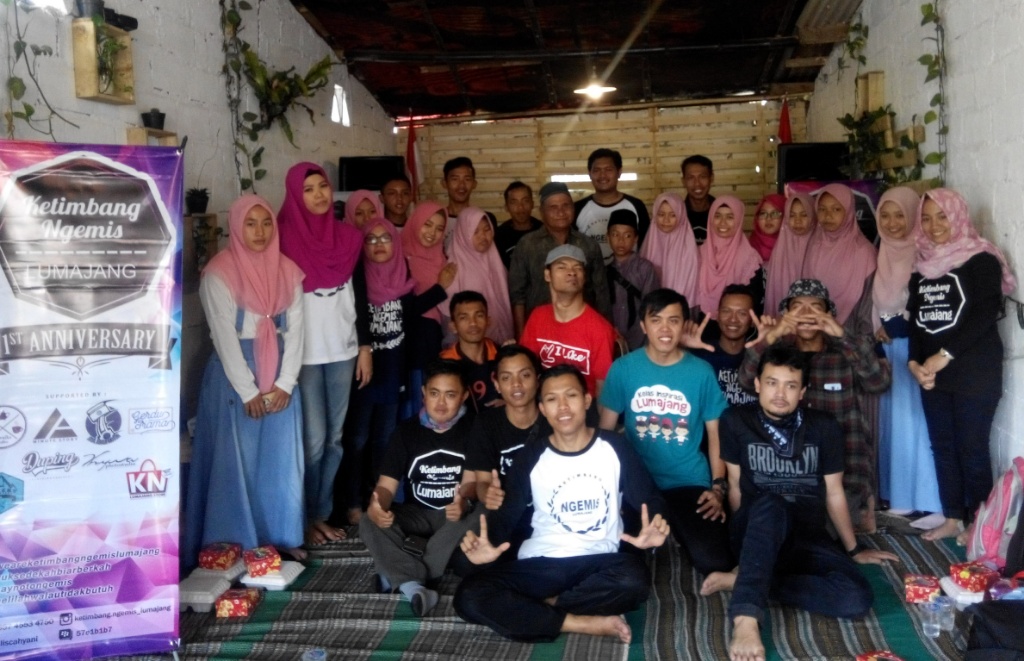 Anniversary Komunitas Ketimbang Ngemis Lumajang di Javaika Coffee