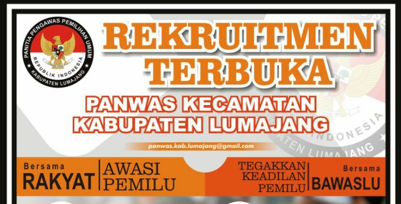 Pembukaan pendaftaran Panwascam Kabupaten Lumajang