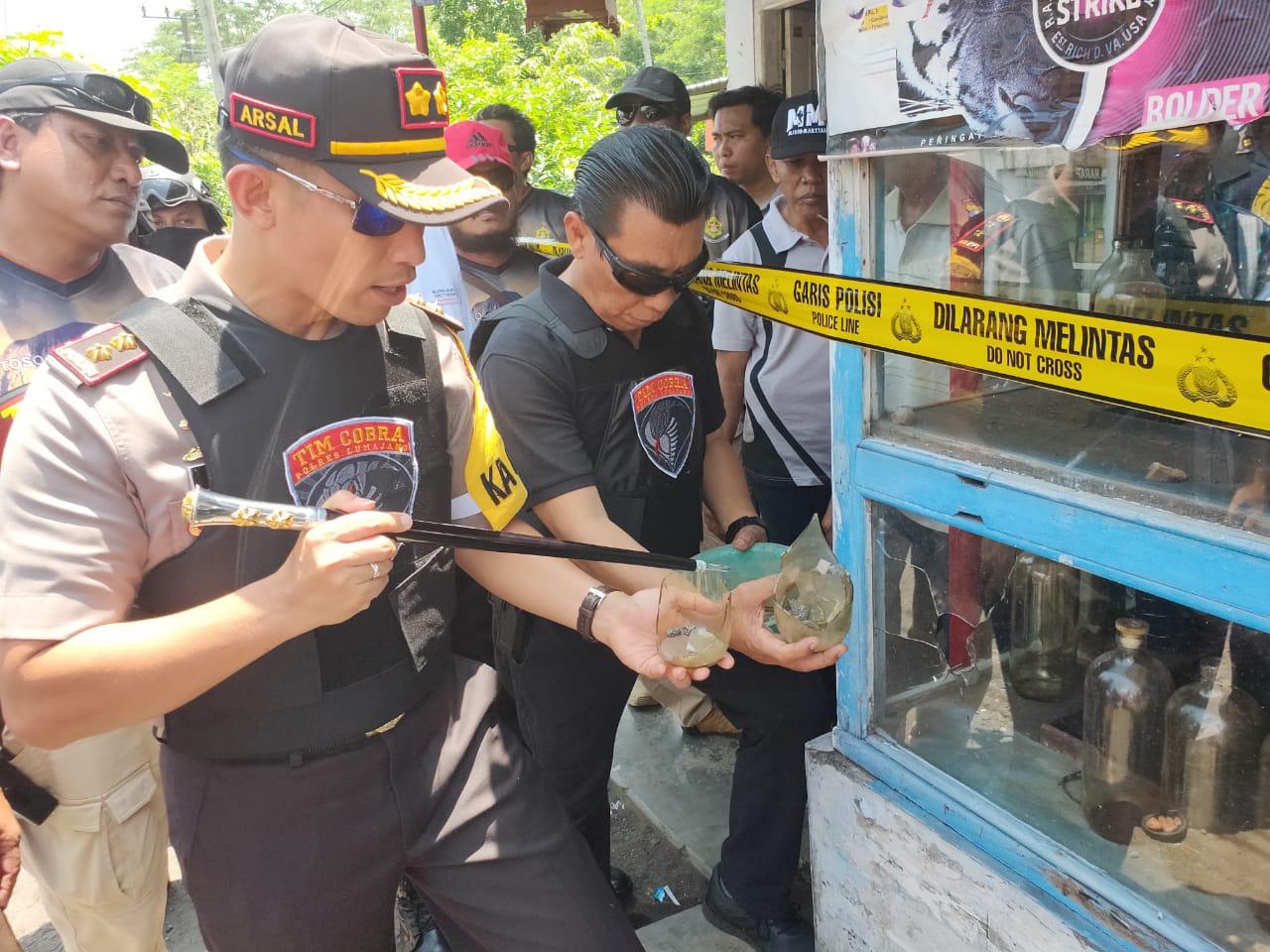 Kapolres Lumajang Pastikan Teror Pecah Kaca Tidak Ada Hubungan Politik dan Terorisme