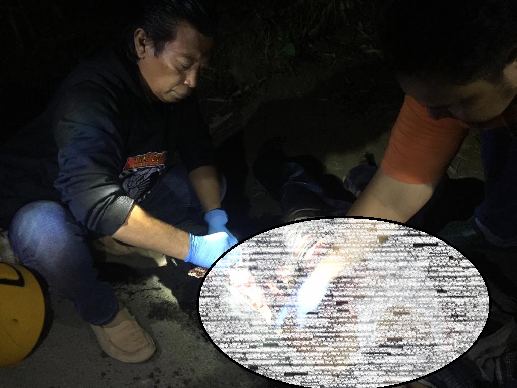 Tim Cobra Lumajang Amankan BB di TKP Pembunuhan Warga Gucialit