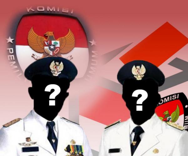ilustrasi kandidat calon bupati di Pilkada