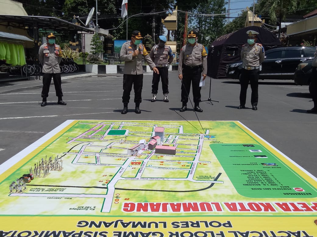 Polres Lumajang Akan Terapkan Tactical Floor Games di Sispamkota