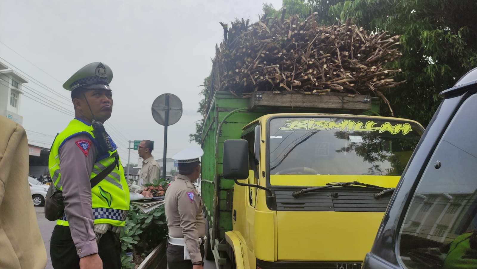 Satlantas Polres Lumajang Mulai Razia Truk Angkutan Tebu