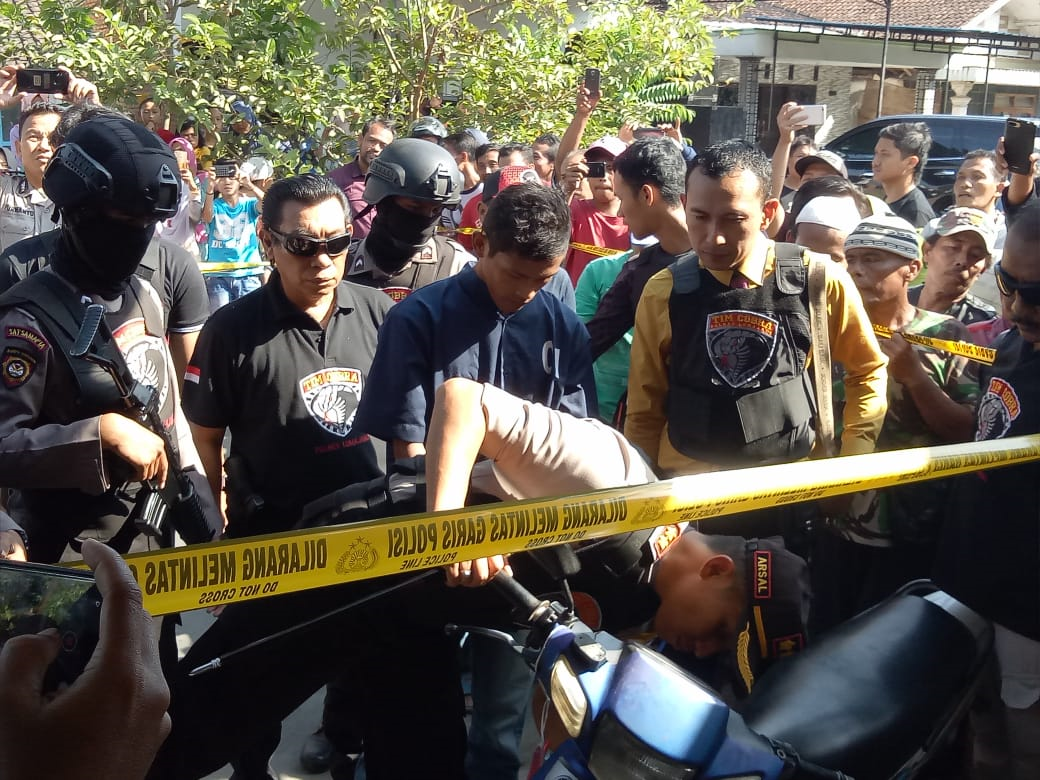 Apes...! Bawa Motor Curian Saat Ngelencer, Sahi Ditangkap Pemilik dan Polisi