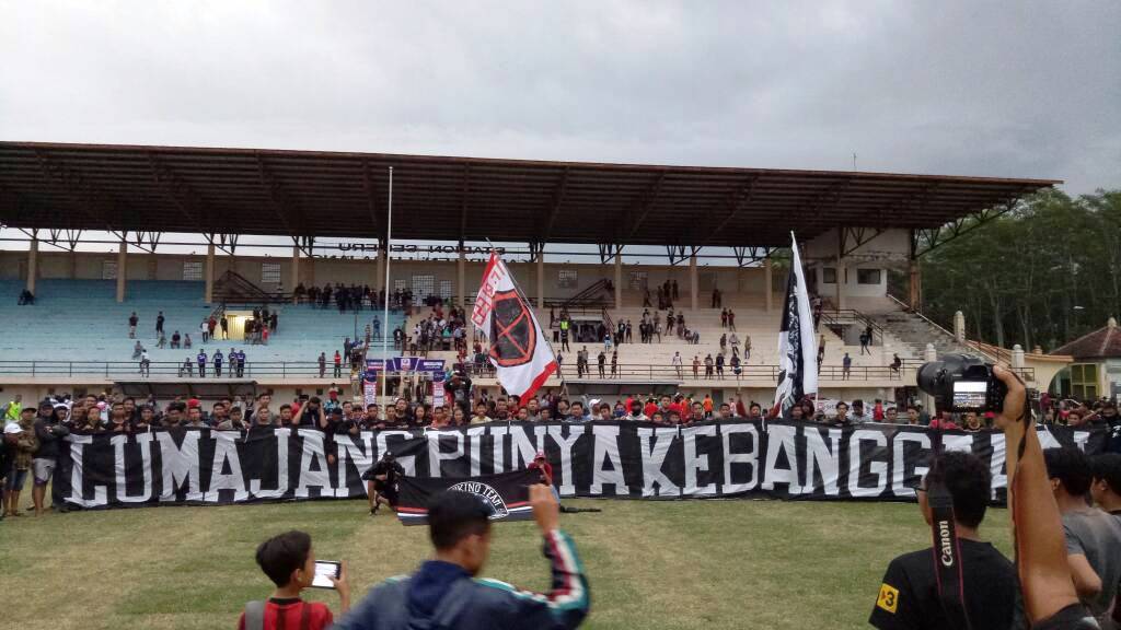 Seribu Lebih, Supporter dan Penonton Dukung Semeru FC