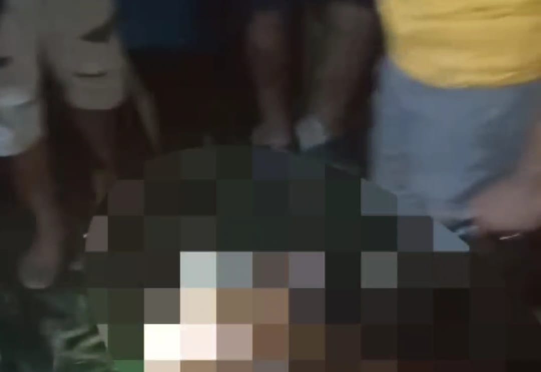 Beredar Video Terduga Maling Motor Jadi Dihajar Massa di Tekung