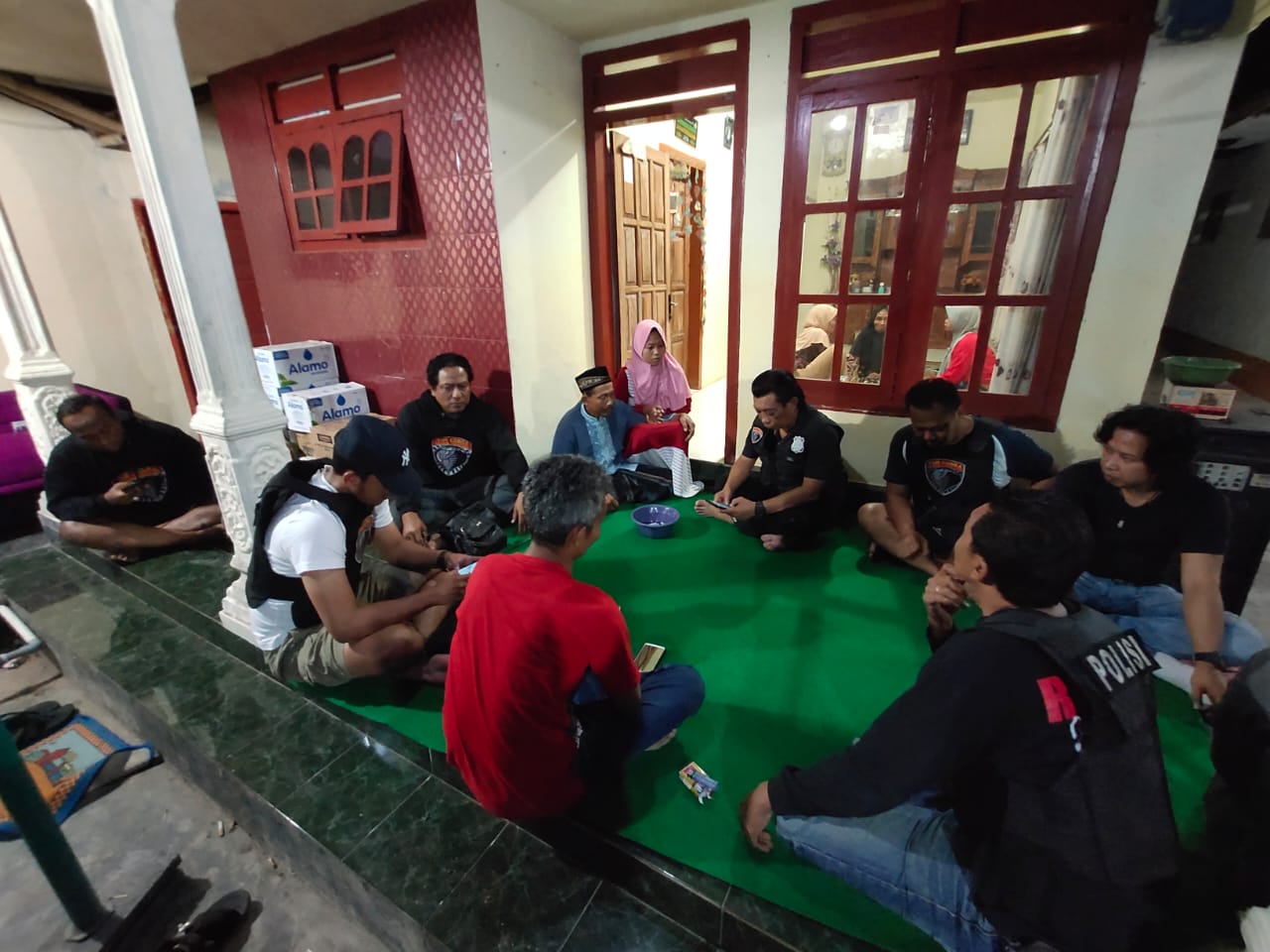 Tim Cobra Takziah ke Rumah Korban Aksi Begal Lumajang asal Jember