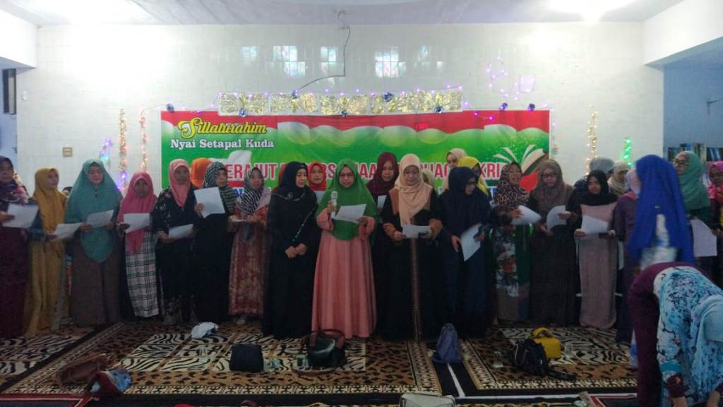 Forum Silaturrahim Ibu Nyai se-Tapal Kuda Tolak Aksi People Power