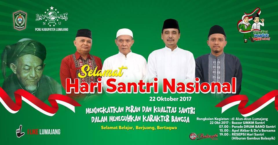 Peringatan Hari Santri Nasional 22 Oktober 2017