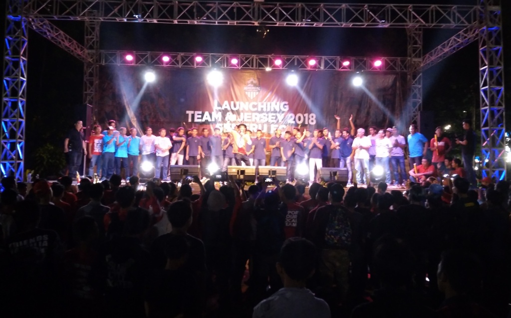 Launching Team dan Jersey Semeru FC Dipenuhi Ribuan Semeru Mania
