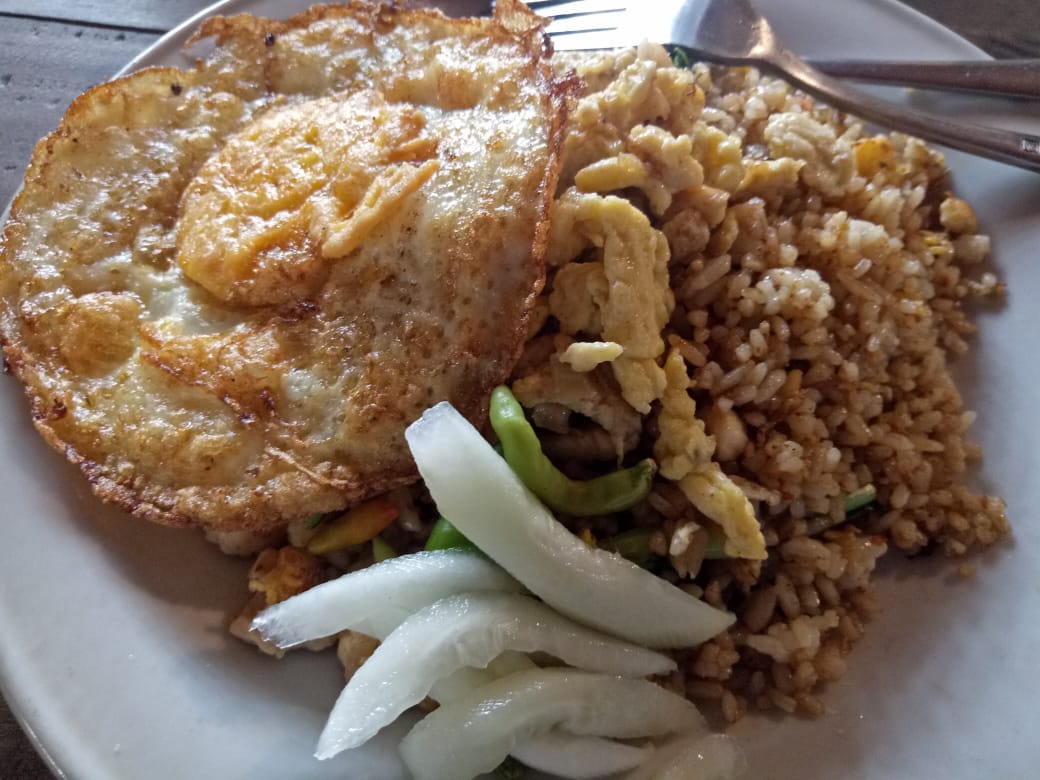 Enaknya Nasi Goreng Jagung Khas Caffe Cinta