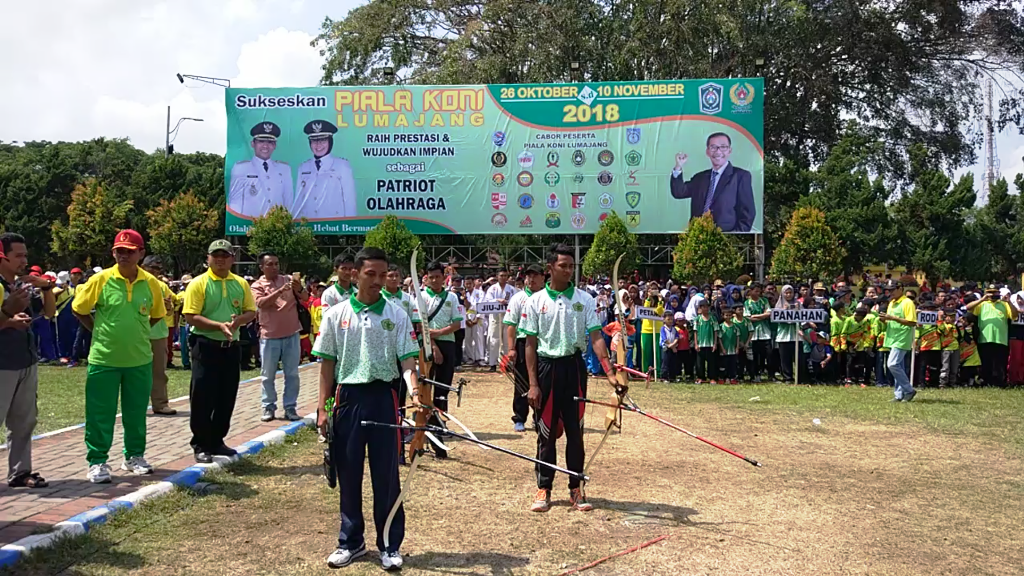 Tukarkan Banner Piala KONI Lumajang 2018 dengan Sepeda Gunung